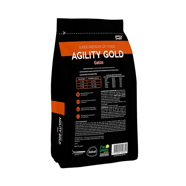 Agility Gold Gatos Adultos