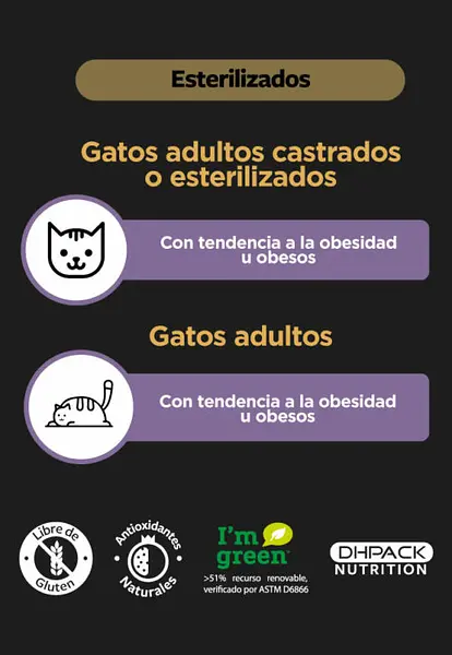 Agility Gold Gatos Esterilizados