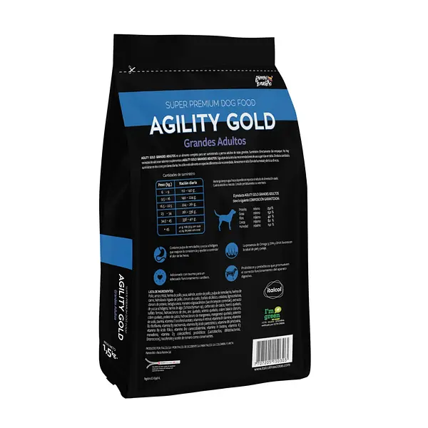 Agility Gold Grandes Adultos - Concentrado Premium